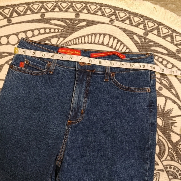 Nydj Tummy Tuck Bootcut Jeans 8p - Picture 10 of 14